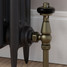 T-TRV-019-AG-OEB-CU00 - Flatford Traditional TRV Angled Old English Brass Thermostatic Radiator Valves with Sleeves T-TRV-019-AG-OEB-CU00 - Flatford Traditional TRV Angled Old English Brass Thermostatic Radiator Valves with Sleeves